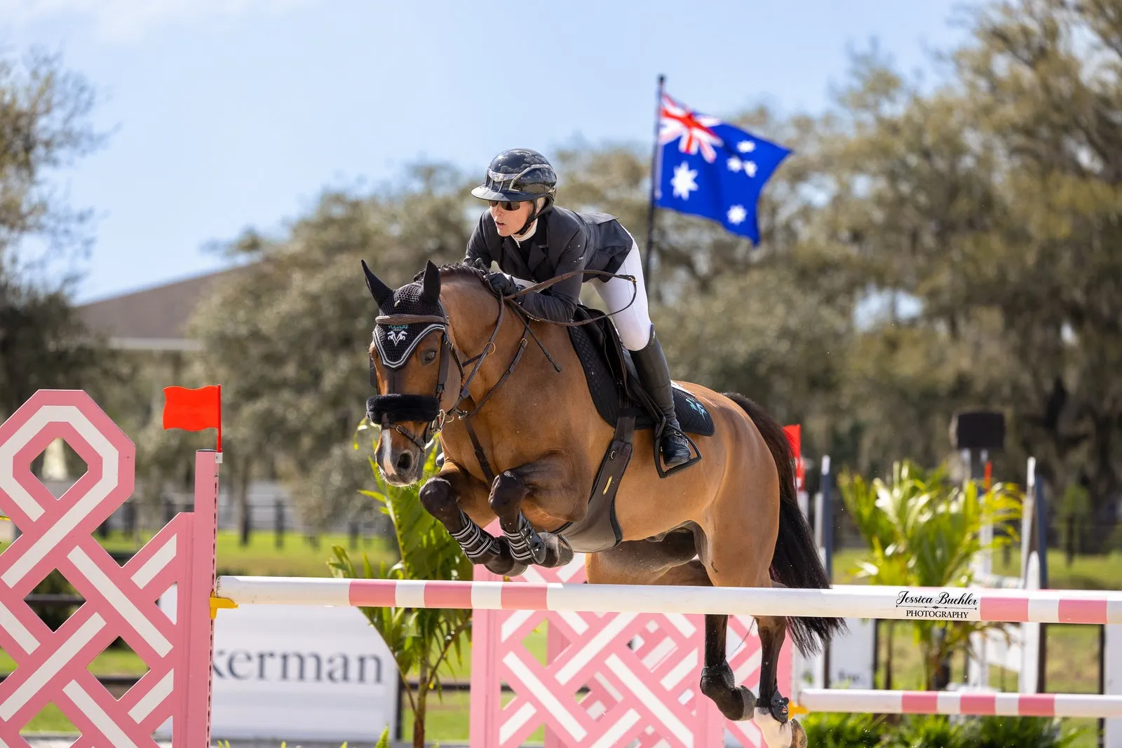 Amanda Derbyshire riding Cornwall BH in the DNA Wild FEI Welcome Speed at TerraNova