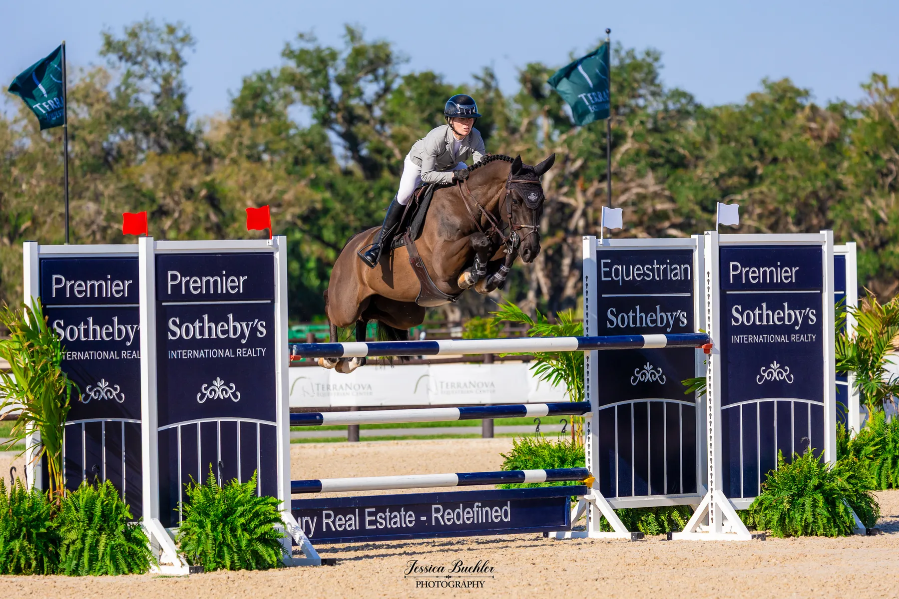 Amanda Derbyshire riding J Diago in The Estates at TerraNova $32,000 1.45m FEI Welcome Speed