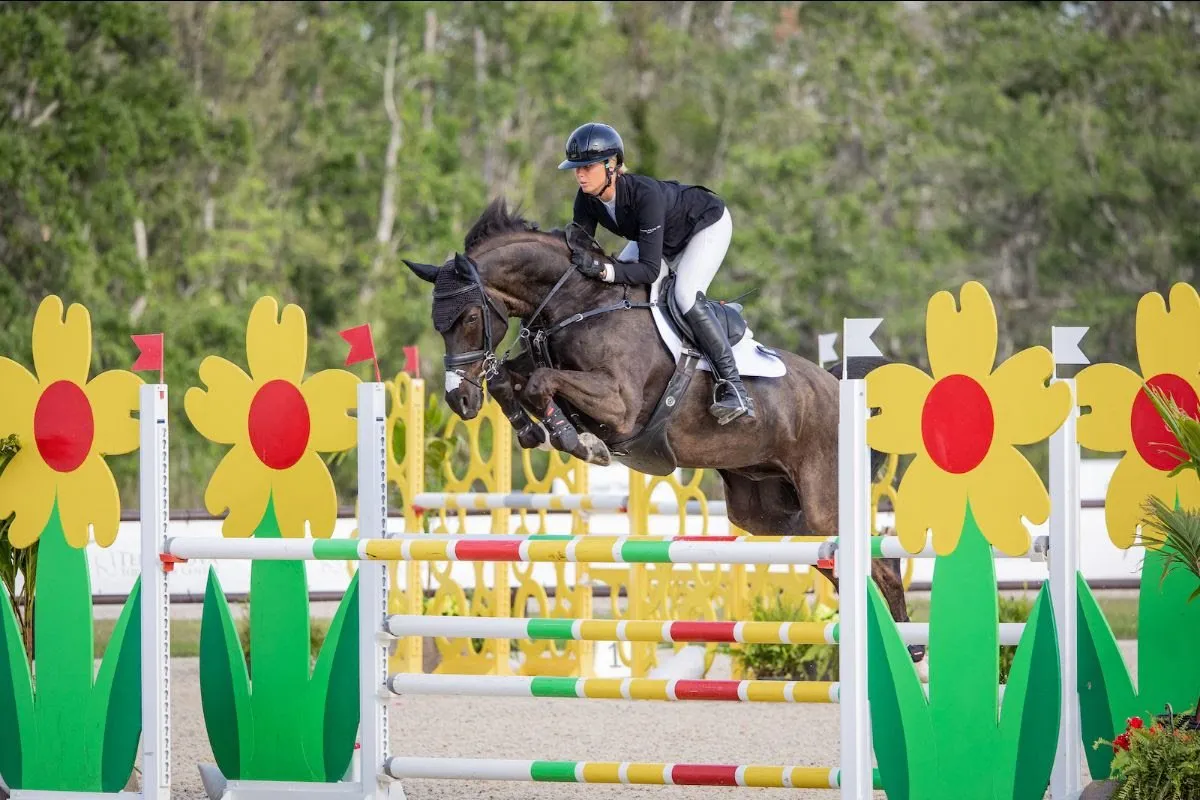 Caroline Martin riding HSH Blake at The Estates at TerraNova CCI4*-S