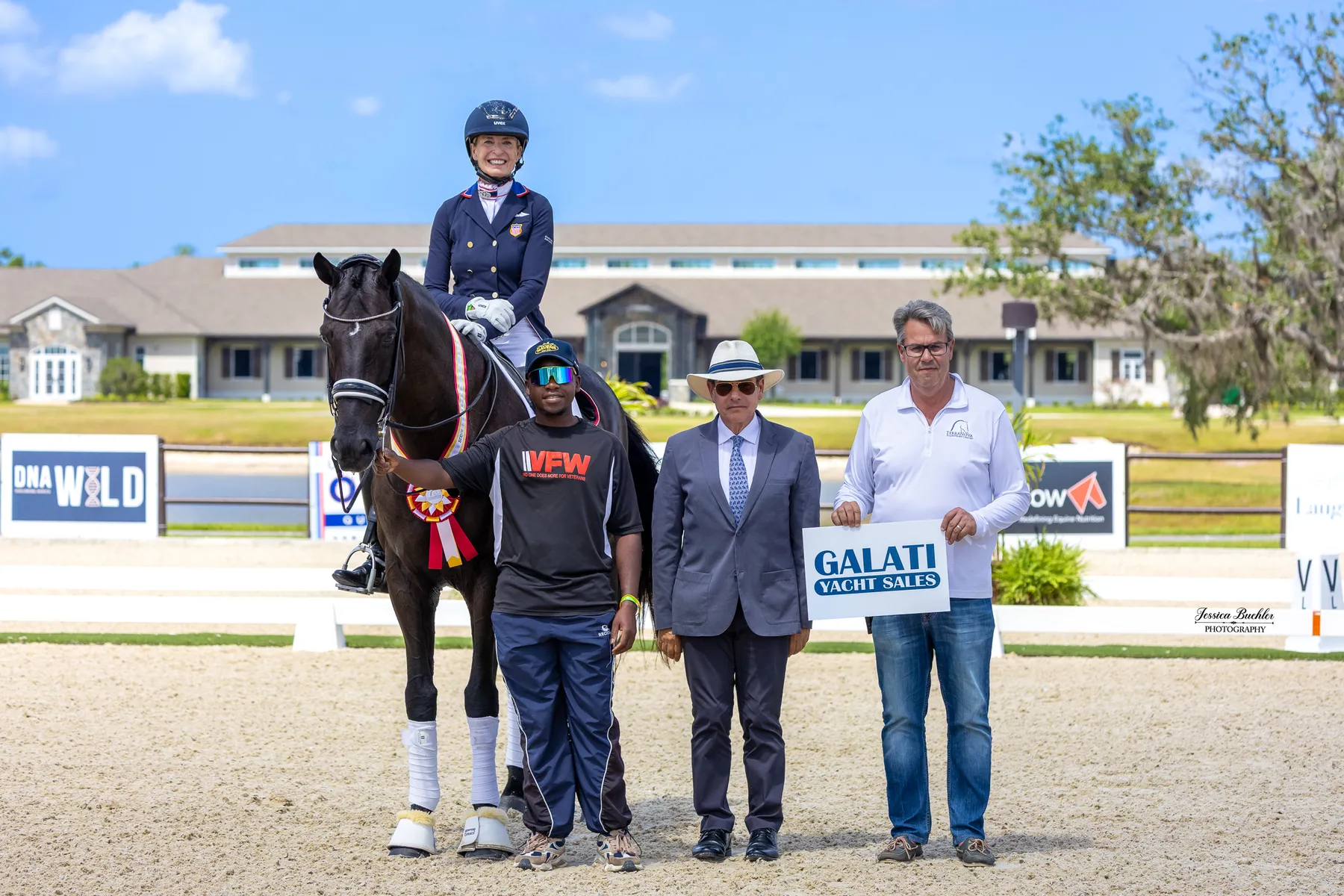 Charlotte Jorst riding Zhaplin Langholt in the CDI3 Grand Prix at TerraNova