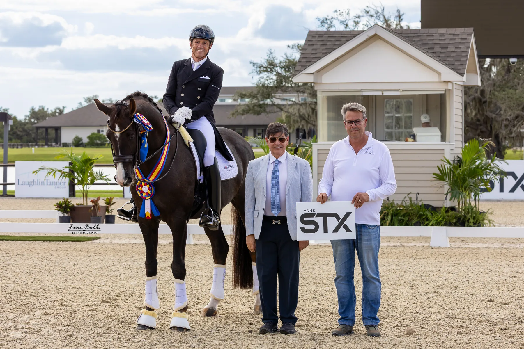 Christoph Koschel riding Destare in the FEI CDI3* Grand Prix at TerraNova