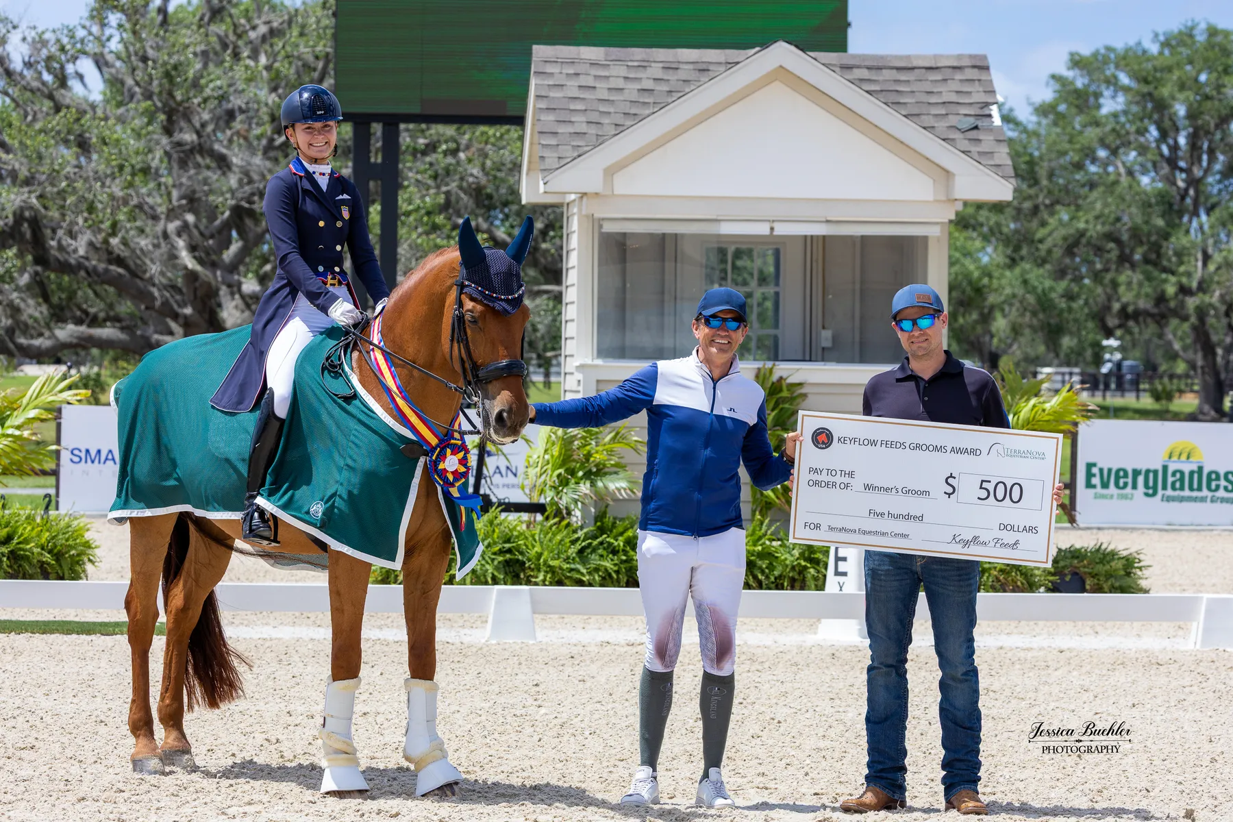 Christoph Koschel presented with the Keyflow Feeds Groom's Award at TerraNova