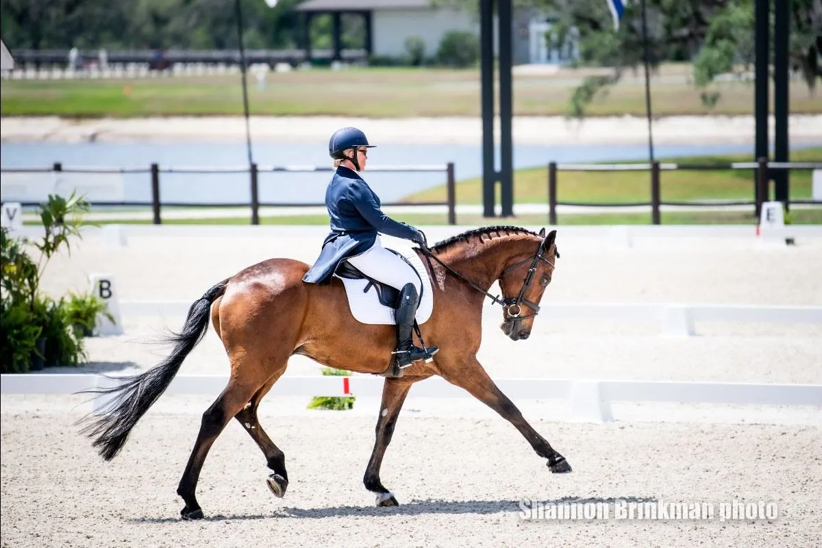 Colleen Rutledge riding Covert Rights at The Estates at TerraNova CCI4*-S