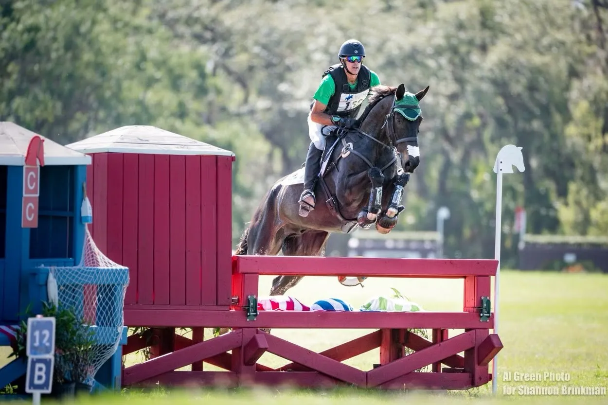 Dan Kreitl riding Carmango at The Estates at TerraNova CCI4*-S