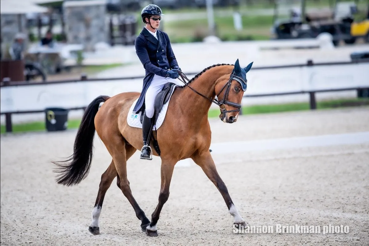 Jacob Fletcher riding Fabian at The Estates at TerraNova CCI4*-S