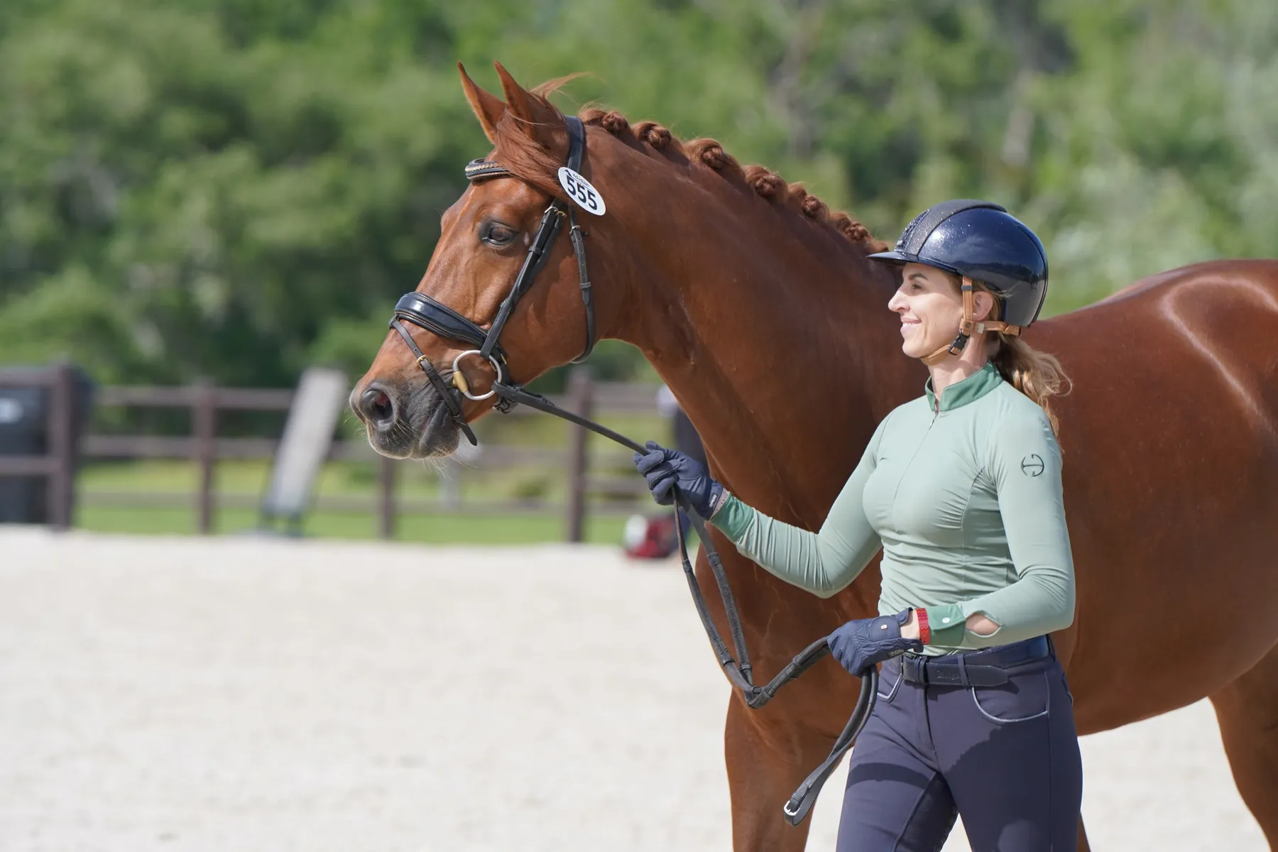 Jennifer Williams and Joppe K at TerraNova Dressage I CDI