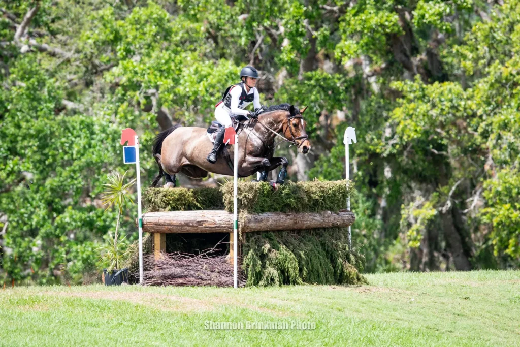 Jessica Phoenix riding Freedom GS to win the B&D Builders CCI4*-S at The Event at TerraNova