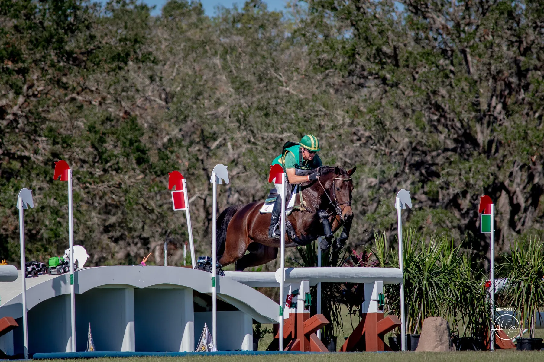 Karl Slezak riding Hot Bobo in the CCI3*-S at The Event at TerraNova 2022