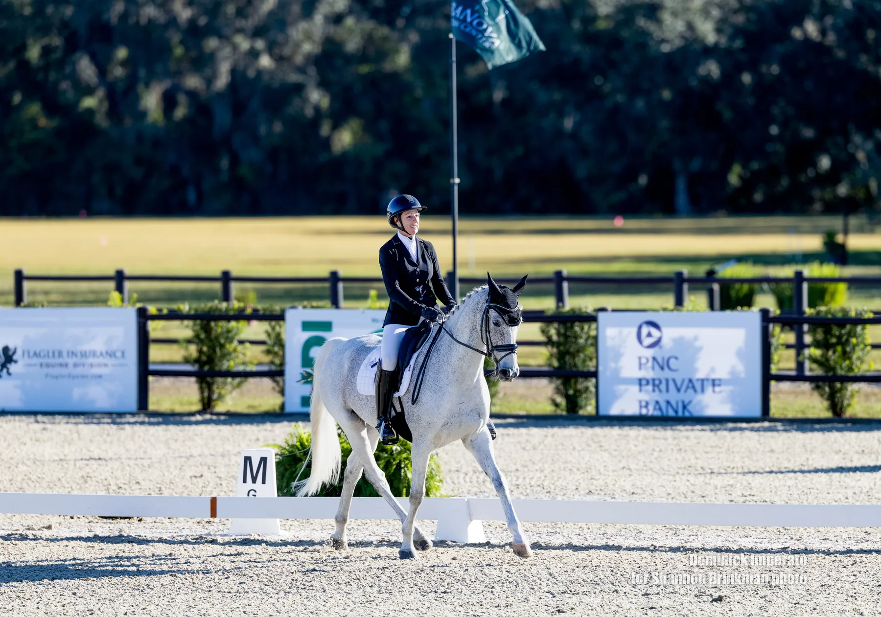Katie Malensek riding STX Mex in the CCI3*-L dressage at The Event at TerraNova