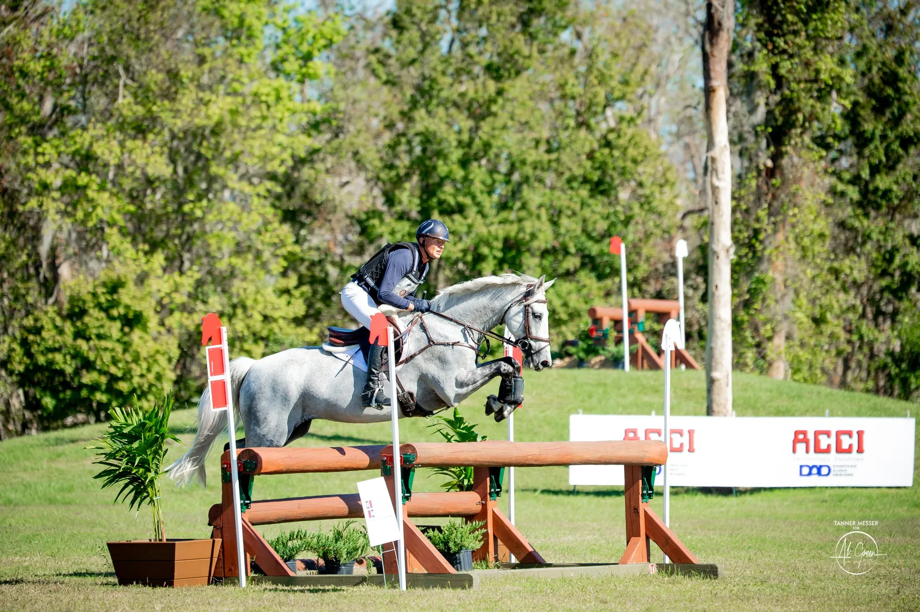 Leslie Law riding Castle Howard Romeo in the CCI3*-S at The Event at TerraNova 2022