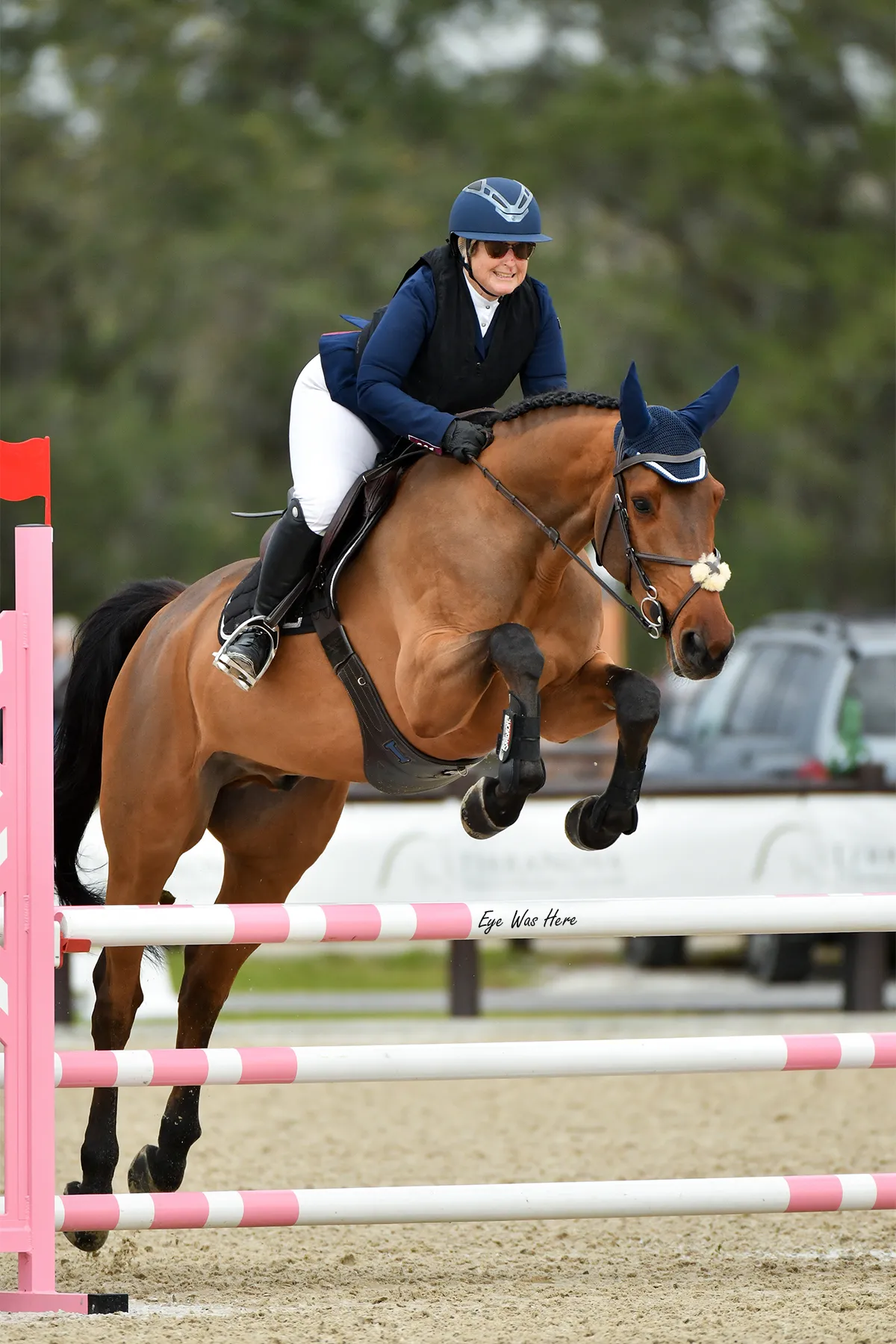 Leslie Richman riding The Significant Other to win the $1,500 1.0m Child/Adult Classic at the Sarasota Winter Classic at TerraNova