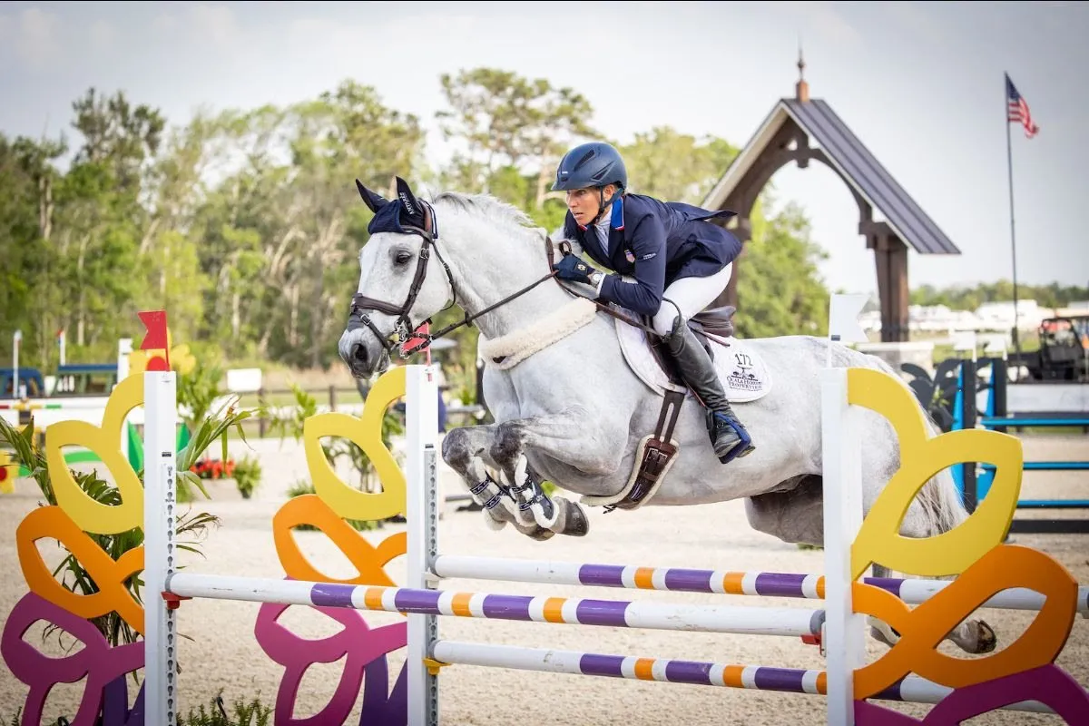 Liz Halliday-Sharp riding Cooley Be Cool at The Estates at TerraNova CCI4*-S