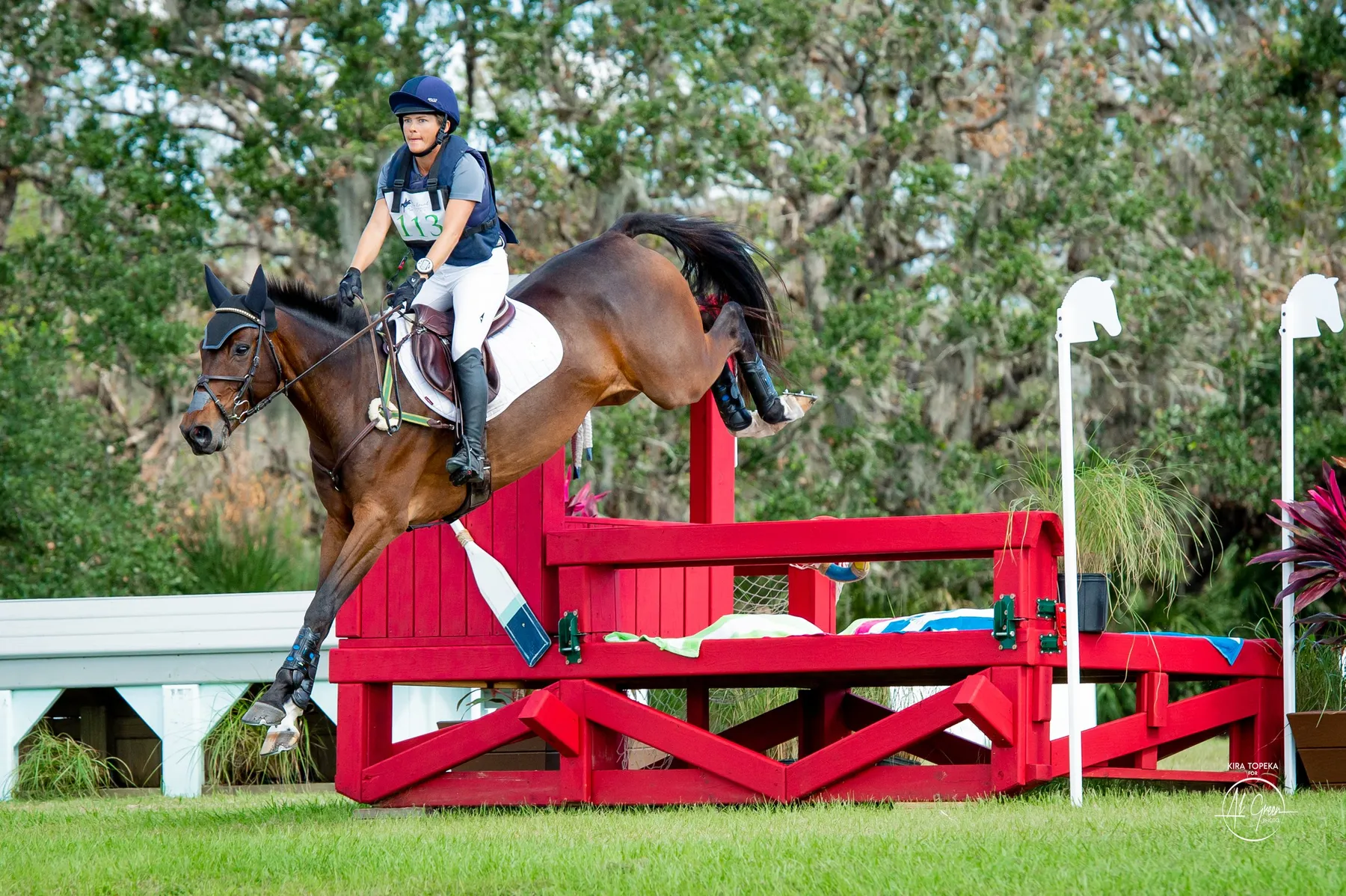 Mary Bess Davis riding Imperio Magic in the CCI4*-S cross-country at The Event at TerraNova 2022