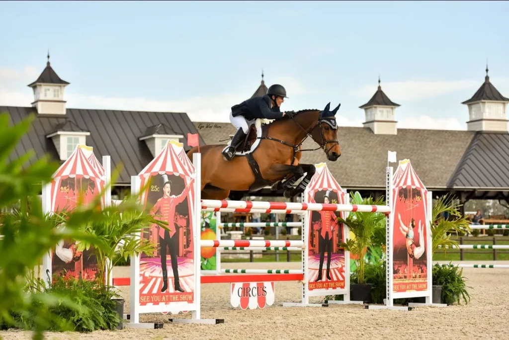 Marylisa Leffler riding Zaza Z to win the $20,000 Grand Prix of Sarasota at TerraNova