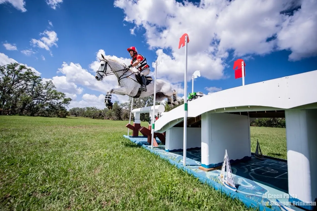 Melissa Boutin riding Obeah Dancer GS in the CCI3*-S at TerraNova
