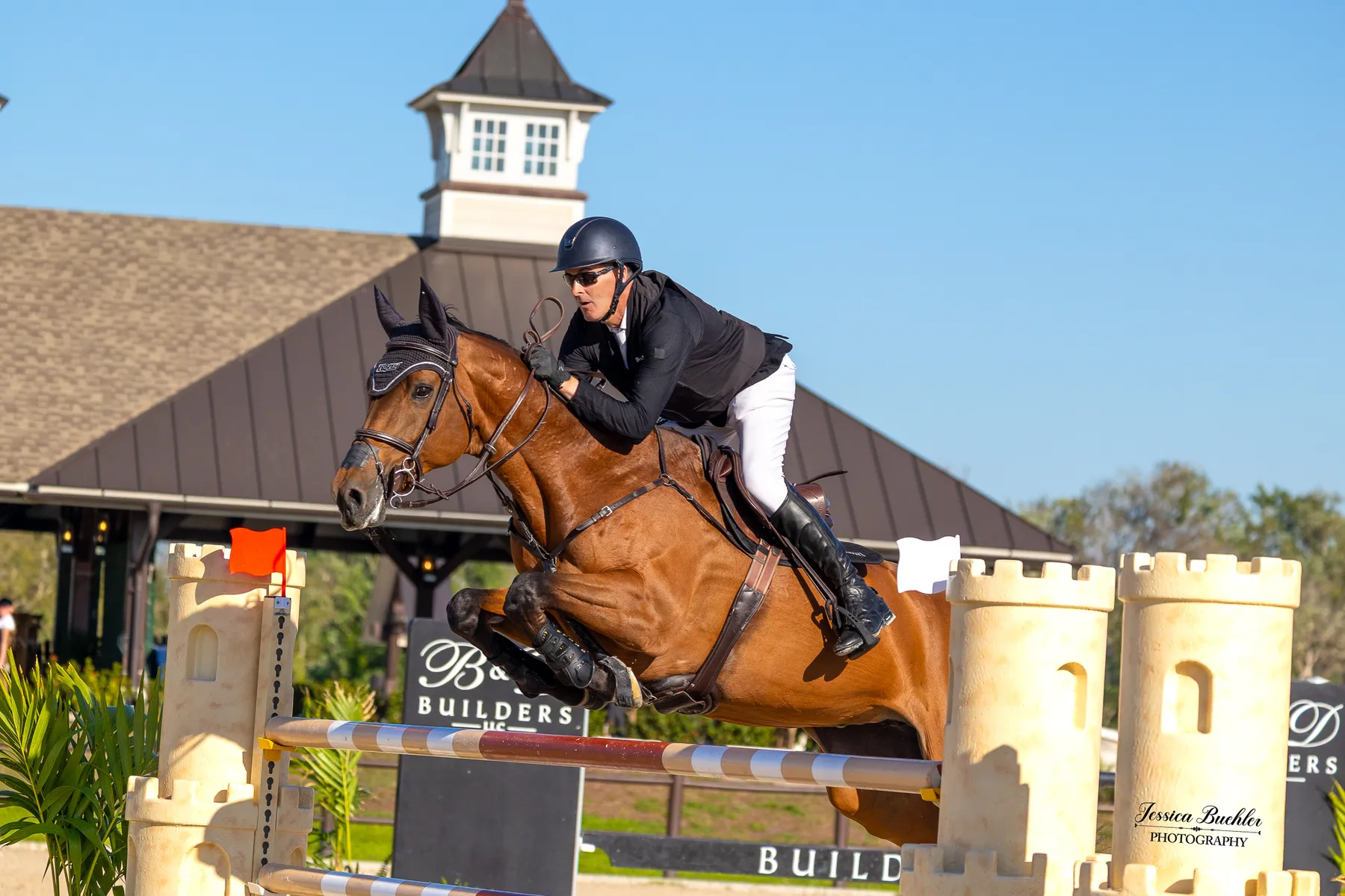 Paul O'Shea riding Hellcat in the $32,000 The Estates at TerraNova CSI2 Welcome Speed