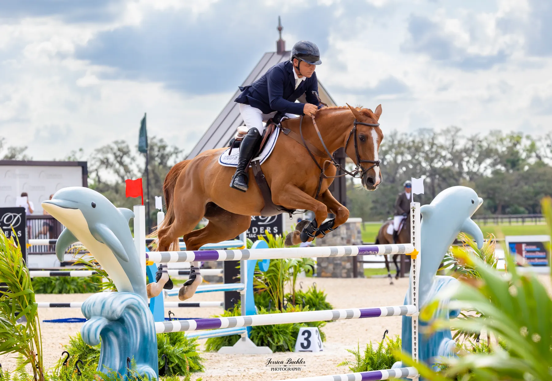 Samuel Parot riding Tiffany de Olid in The Estates at TerraNova $32,000 1.45m FEI Welcome Speed