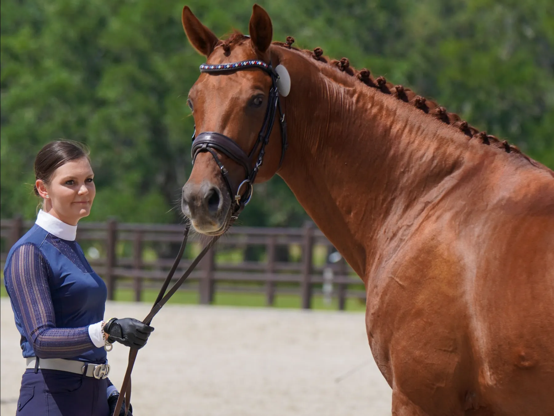 Sarah Tubman and First Apple at TerraNova Equestrian Center