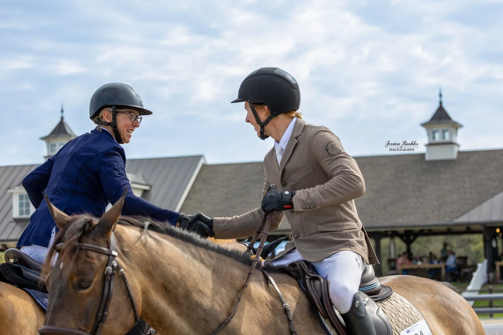 Jr/Am jumper competition action at the 2026 TerraNova Winter Series