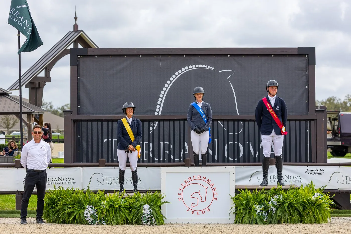 Hunter/jumper competition action at the 2026 TerraNova Winter Series