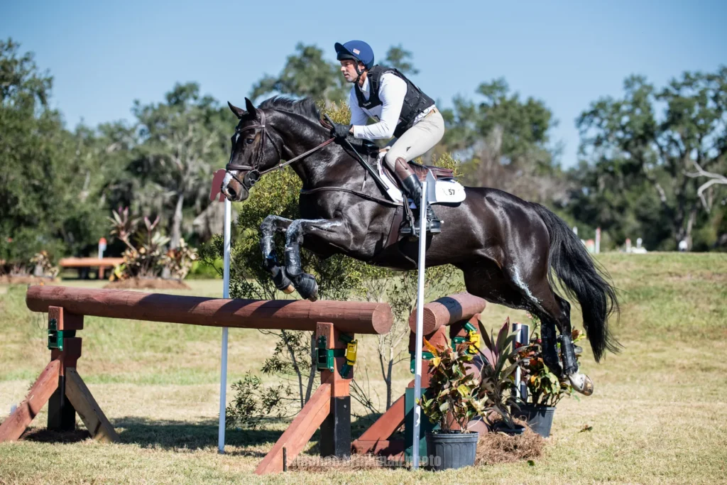 Will Coleman riding Diabolo to a start-to-finish CCI4*-S victory at The Event at TerraNova