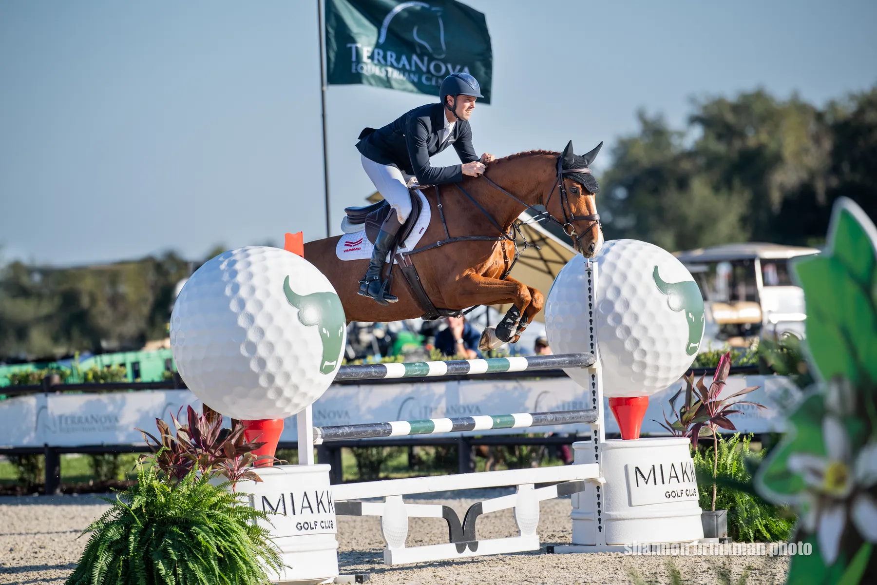 Will Coleman riding Fahrenheit Addict in the CCI4*-S at The Event at TerraNova