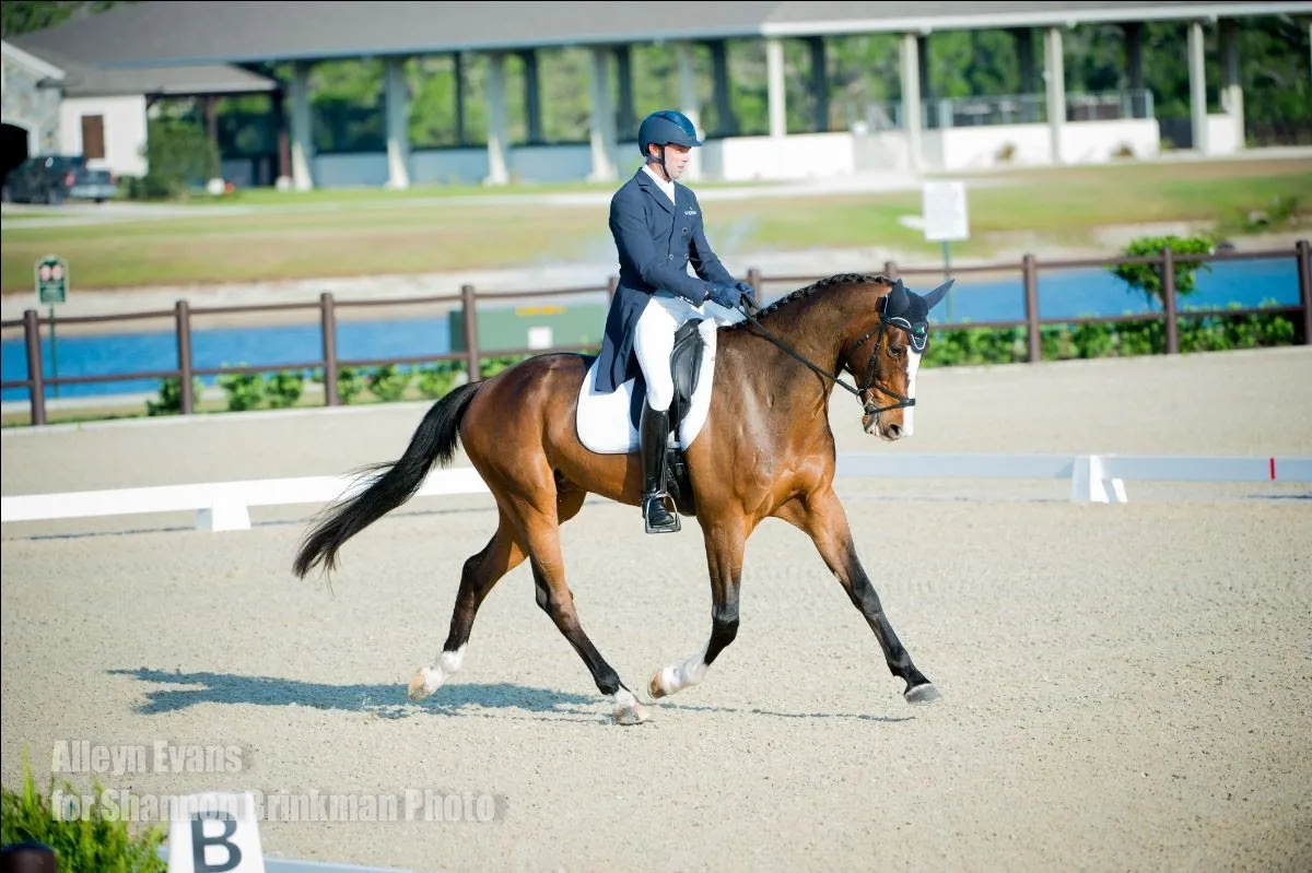 William Coleman riding DHI Anchorman, leading the CCI2*-S at The Estates at TerraNova
