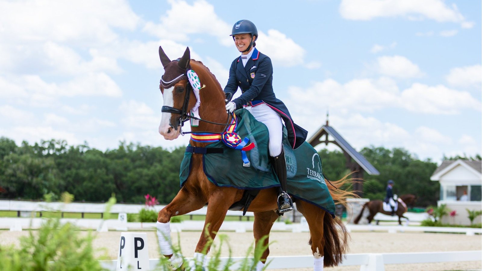Dressage competition at TerraNova Equestrian Center