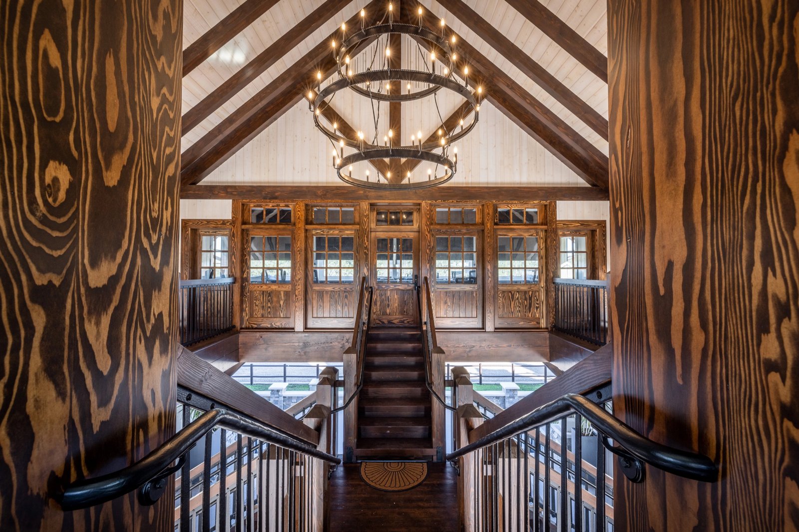 Inside the VIP Pavilion clubhouse at TerraNova Equestrian Center